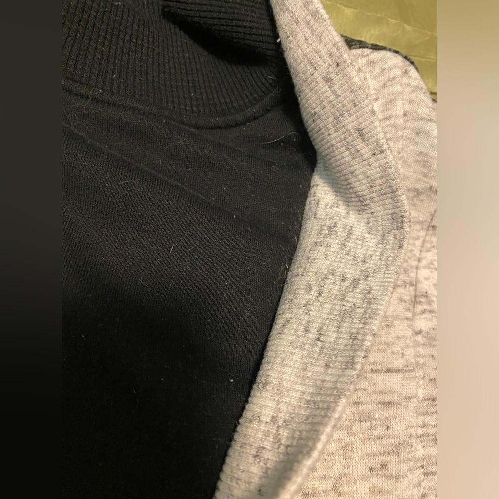 Men's Rare 80s Vintage Dress Sweat Shirt Medium Long Sleeves - Picture 7 of 9